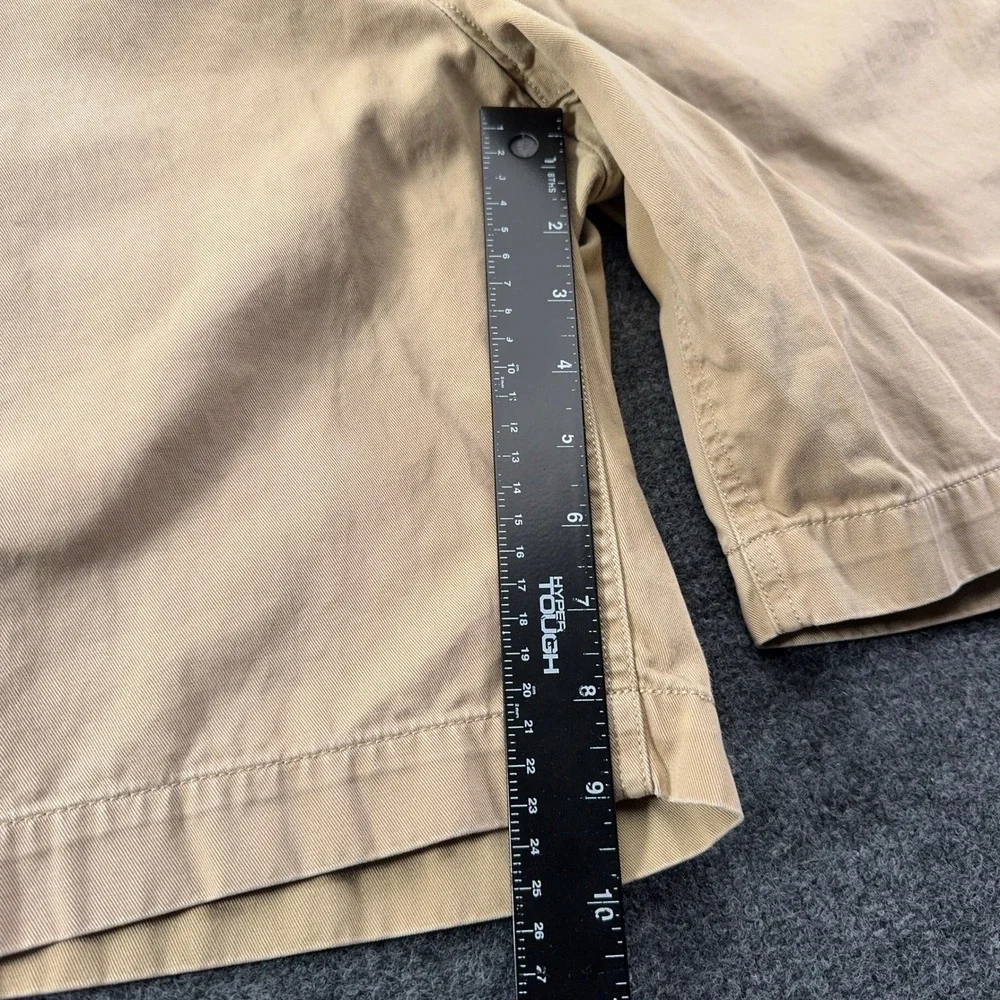 Polo Ralph Lauren Relaxed Fit Khaki Chino Shorts Mens 36 Tan Cotton Twill